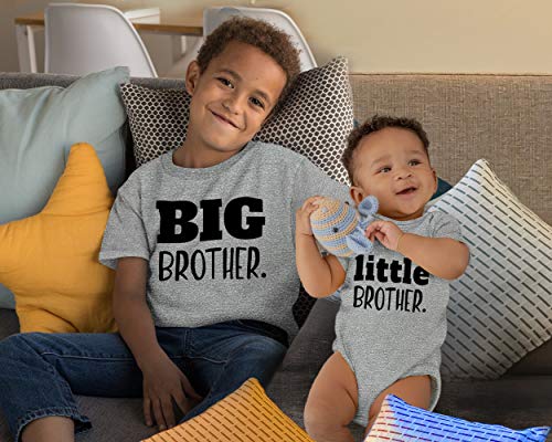 Image of Unordinary Toddler Big Brother Little Brother Shirts Matching Outfits Sibling Gifts Baby Set