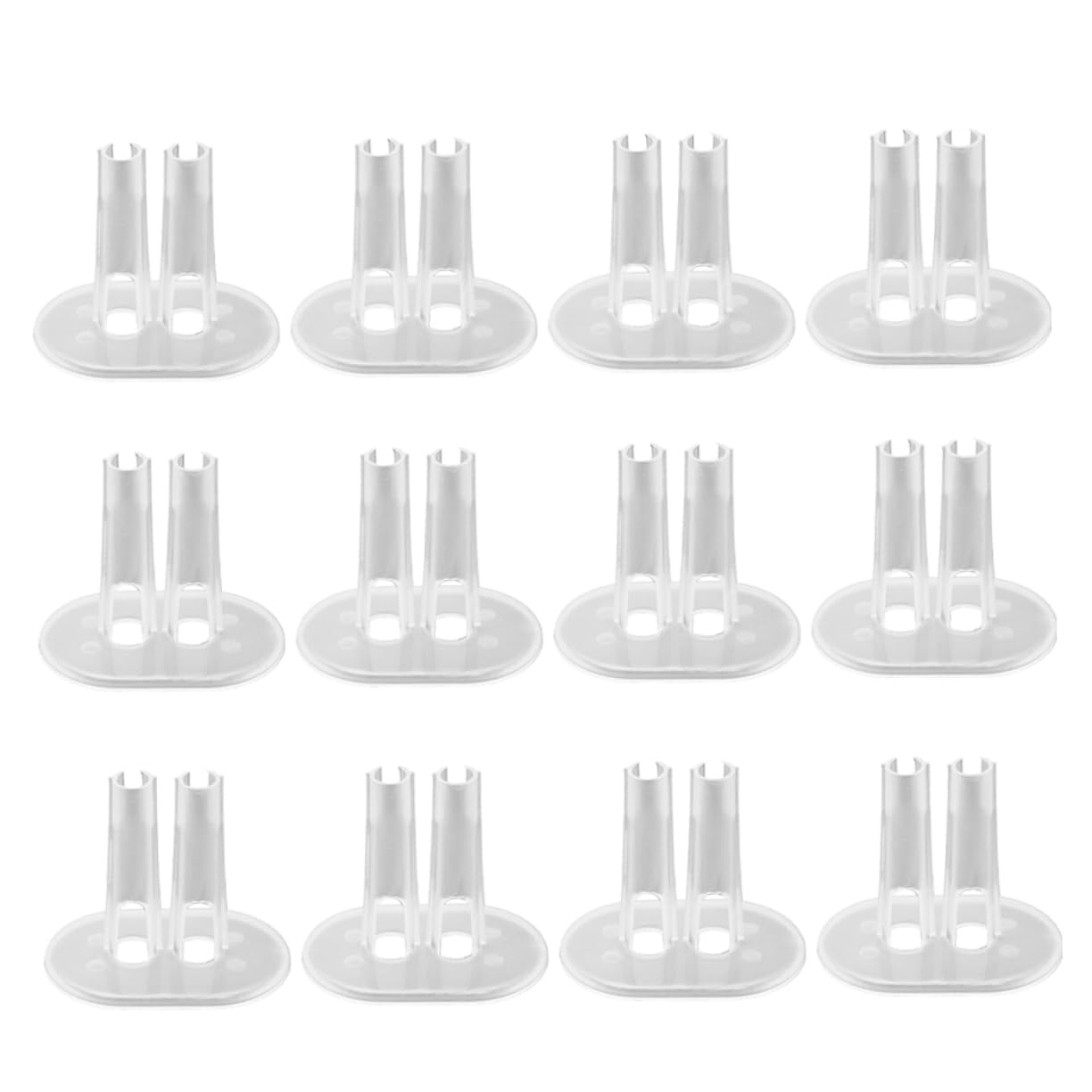 BESTonZON Small Doll Stand Set Plastic Holder for Puppet Dolls 18-30cm Universal Stand