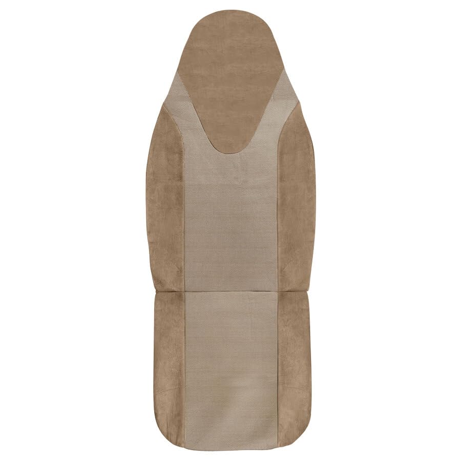 Norris Set Coprisedili Universali per Auto e SUV con Poggiatesta Integrato, Design di Lusso, Lavabili a Mano, Supporto in Spugna, Protezione Completa e Apertura Airbag, Schienale Posteriore Divisibile
