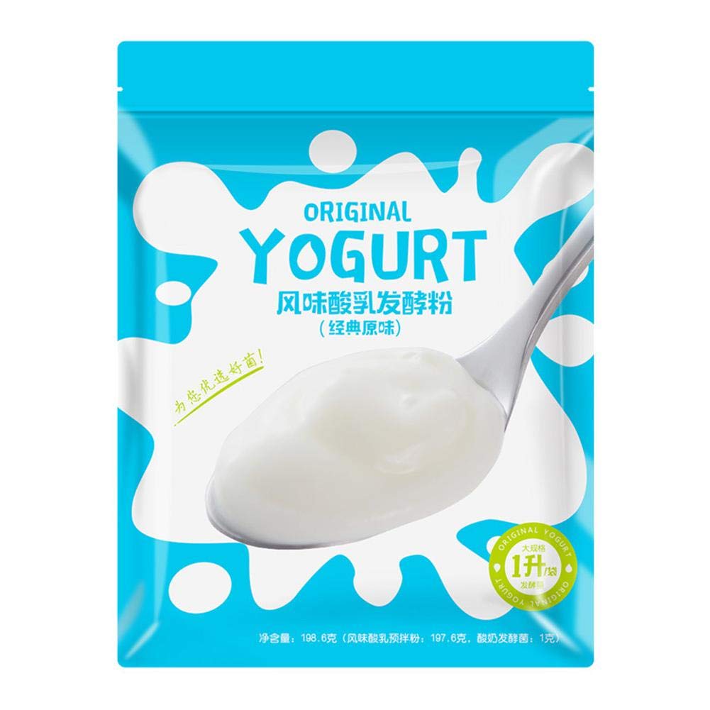 Brownrolly Yogurt Yeast Starter Fresh 5 Kinds of Probiotics Delicious Safe Yogurt Homemade Dessert Yogurt - 198g