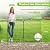 INJOPEXI Decorative Garden Fence 12 Panels 26ft (L)×36in (H) Garden Fences with 11 Panels + 1 Gate, No Dig Animal Barrier Rabbit Fencing Rustproof Metal Wire Temporary Dog Fence for Patio Outdoor Yard