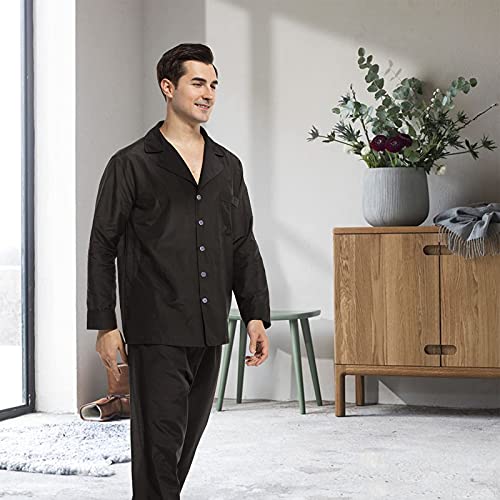 COLD POSH Men's Long Sleeve Pajamas Set 2PC Soft Sleepwear3