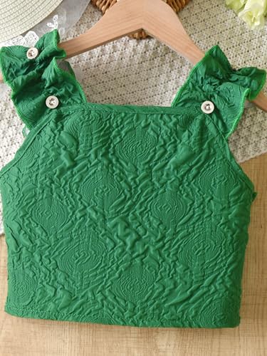 Image of Girls Cute Summer Outfits Set Clothes Size 5-14t Outfit 2 Piece Are Materials That Are Soft And Durable