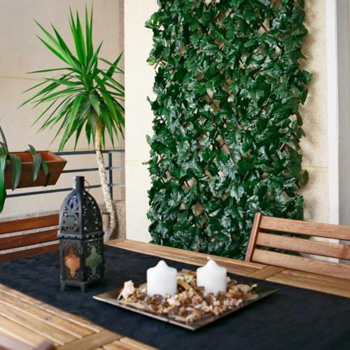 Nortene | Celosia Extensible con Hojas 1x2 M | Decoración Exterior | Cerramientos Ambientes Modernos