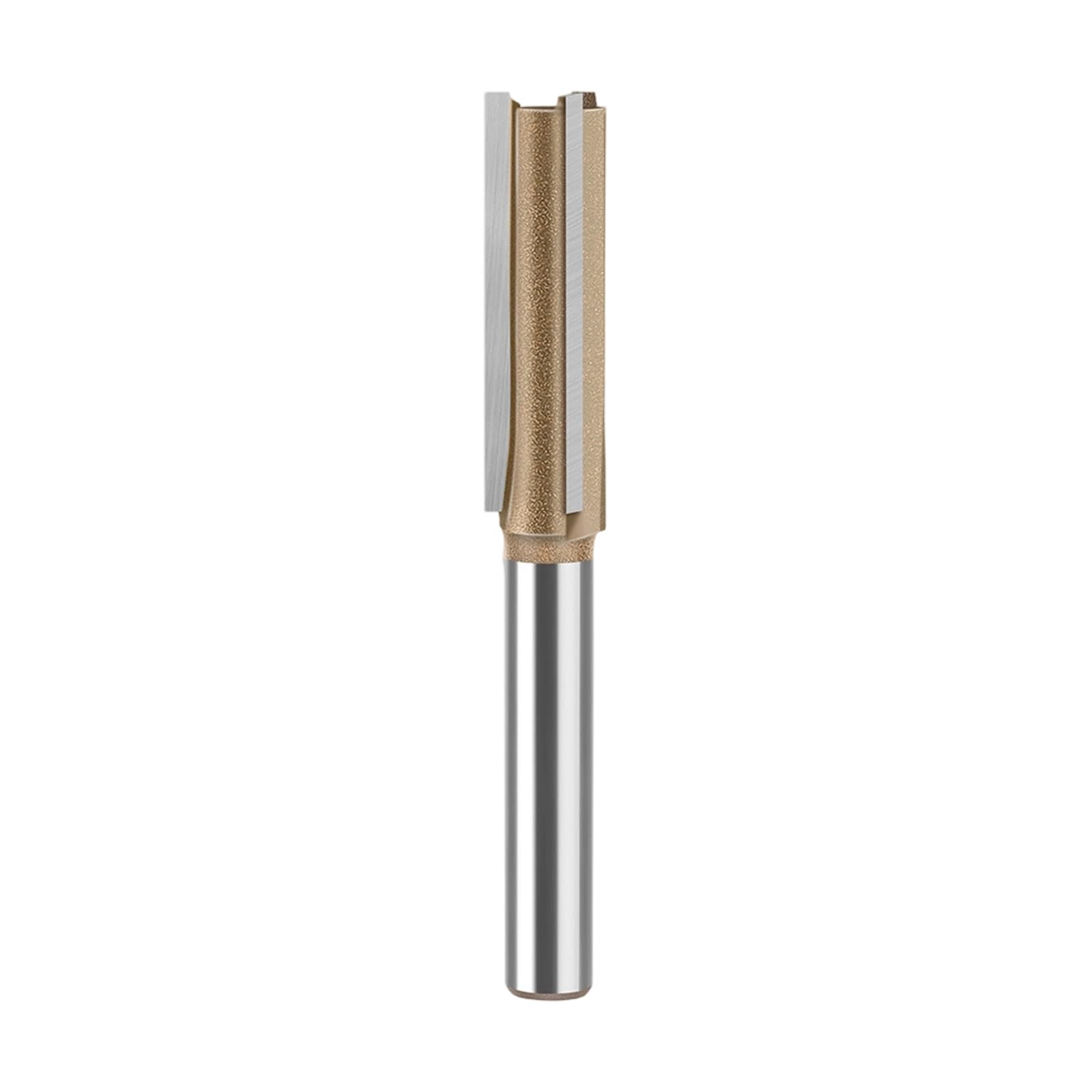 Professional 1 / 4inch Shank Straight Router Bit Metal Milling Cutter Woodworking Tool Trimming Cutter Industrial Extended Straight Router Bit