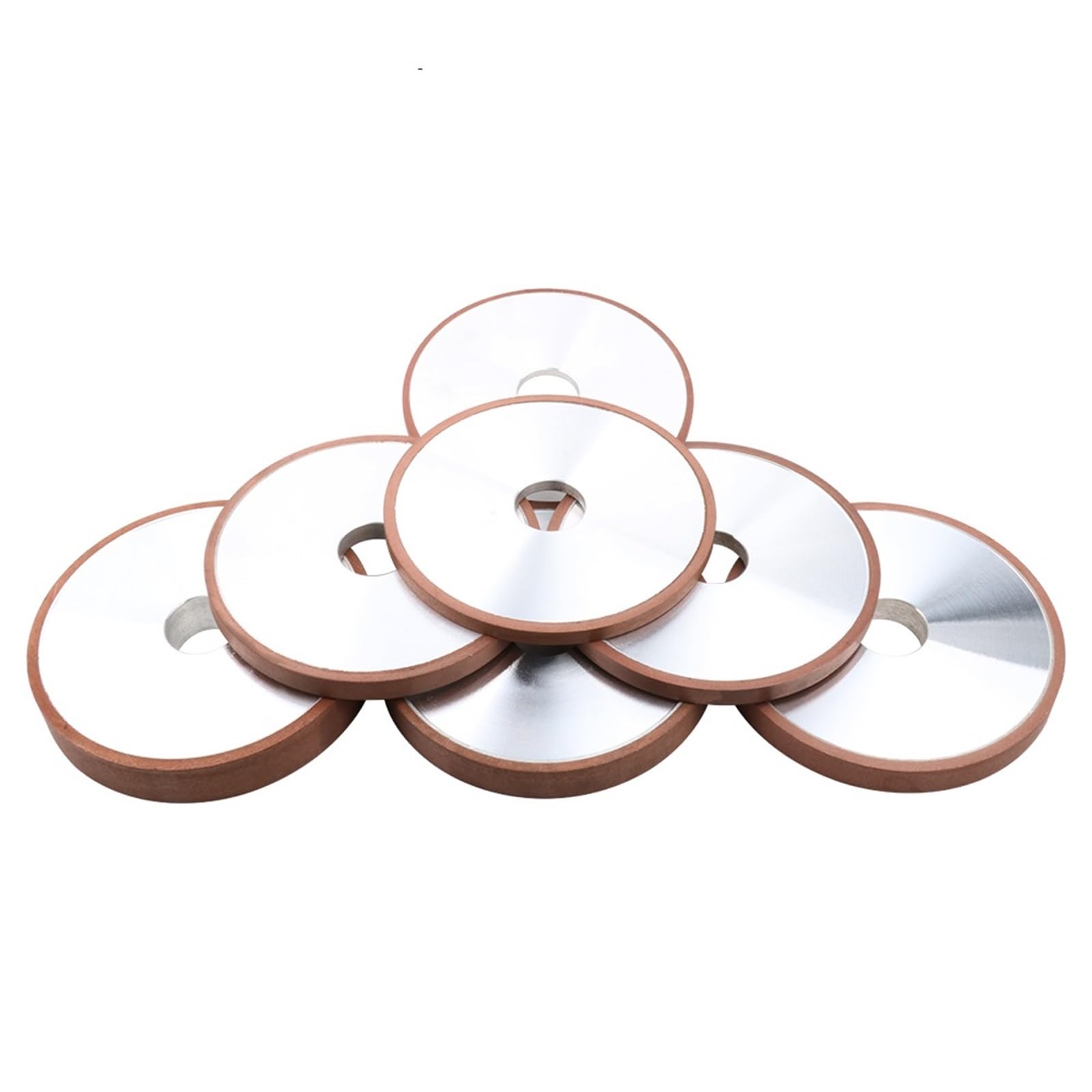 Muela de diamante de 150 mm - Disco de pulido plano con resina de 6-25 mm de espesor, for rectificado de precisión y desbaste.(150Grit 150x12mm)