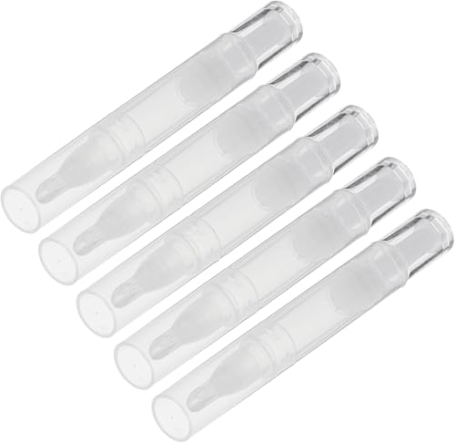 5pcs Elf Lip Makeup Containers Empty Lip Gloss Bottles Travel Sub Bottles