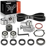 A-Premium Engine Timing Belt Kit with Water Pump Compatible with Subaru Forester 1998, Impreza 1998, Legacy 1997-1999 - 2.5L