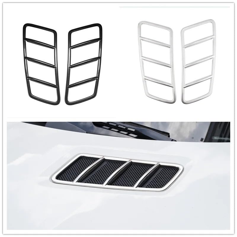 Cubierta de ventilación del capó para Benz GLE ML W166 embellecedor exterior 2