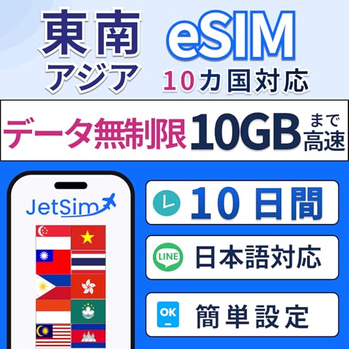 AWA10J VK|[E^CExgiE}[VA eSIM 10 f[^g 10GB܂ō Jet Sim  10 WFbgV