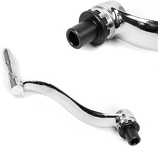 YIPONYT 9 Teeth Crank Milling Machine Knee Handle Mill Part Swivel Handle for Bridgeport Series Mills