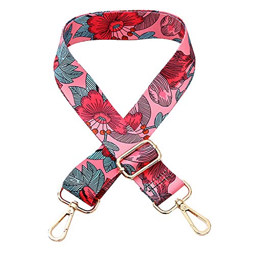 Mochila feminina de lona com alça de ombro e cinto ajustável removível da Menolana de 140 cm