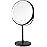 Lighted Makeup Mirror, 3000 mAh Rechargeable Double Sided Magnifying Vanity Mirror with 3 Colors, 1x/10x, 360 Rotation , Brightness Adjustable Magnification Cosmetic Light up Mirror, Women Gift