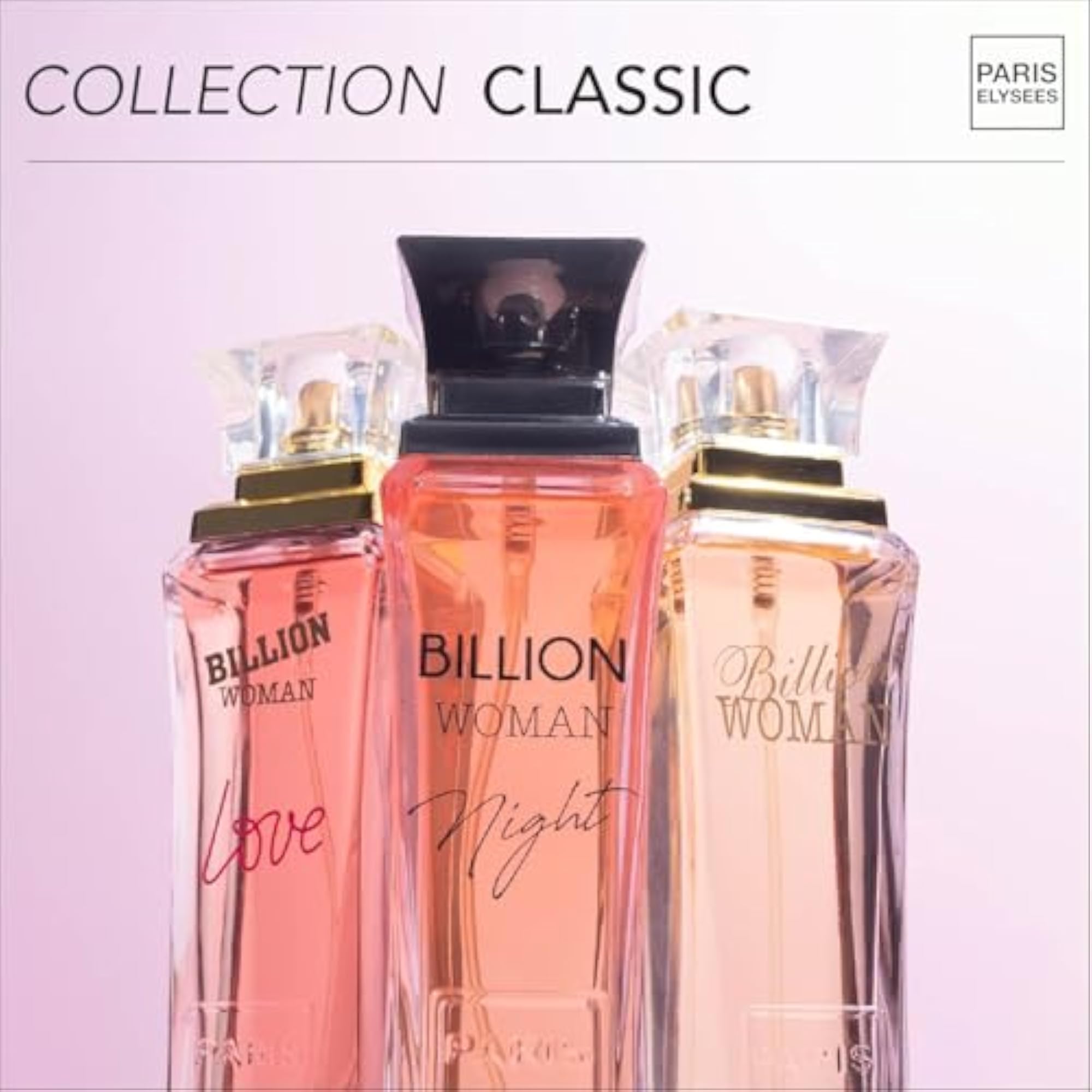 Billion Woman Love Eau de Toilette for Women, 100ml