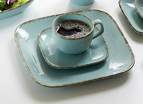 Ritzenhoff & Breker Kaffeeservice Casa, 12-teilig, Blau, 33 x 33 x 18 cm