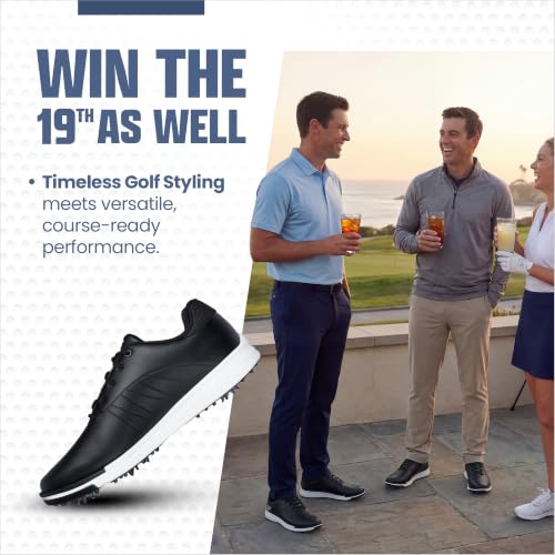 Image of Skechers Men's Tempo Waterproof Golf Shoe