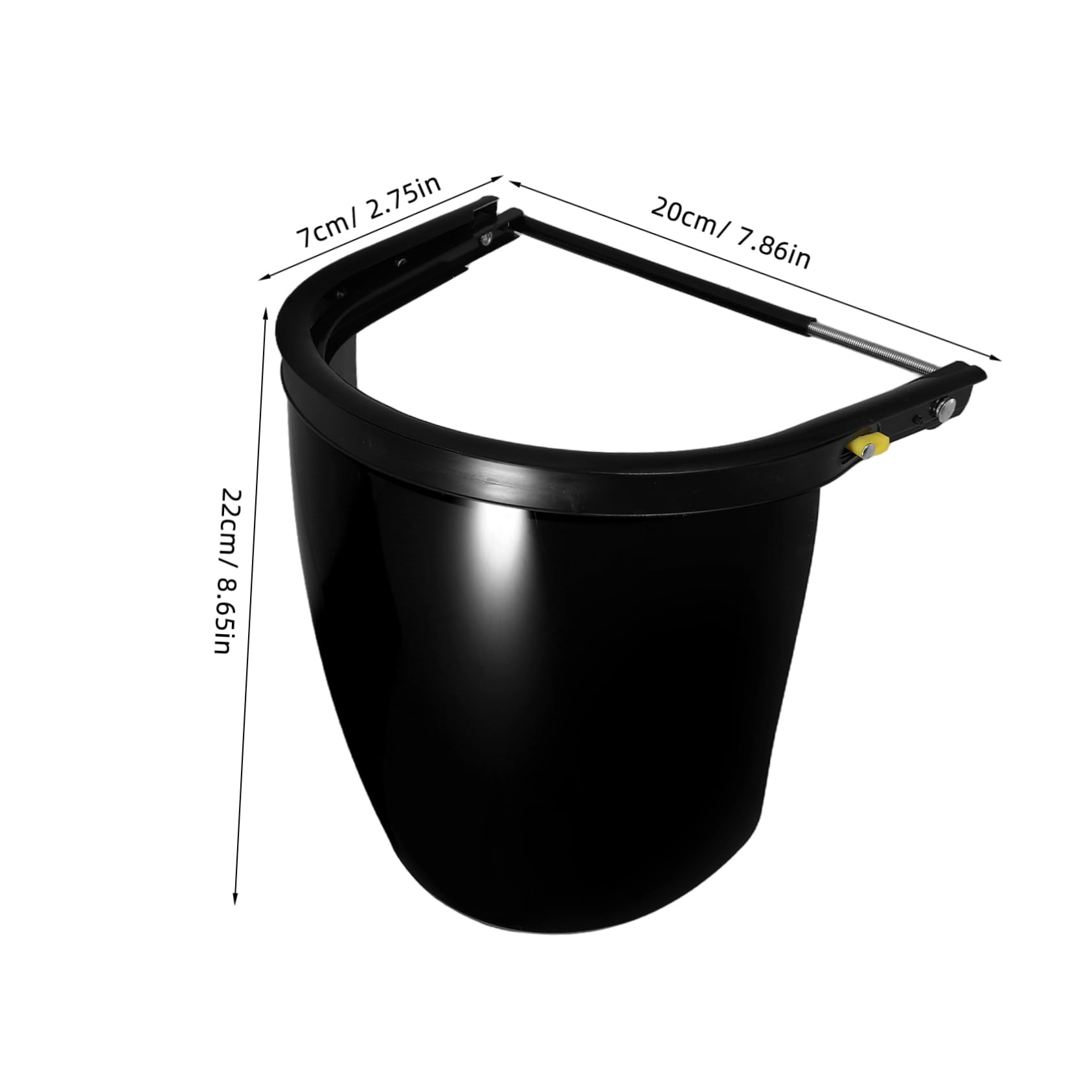 SOLUSTRE Dust Heat Protection Welding Accessories Mask Adjustable Spring Band for All-day Comfort