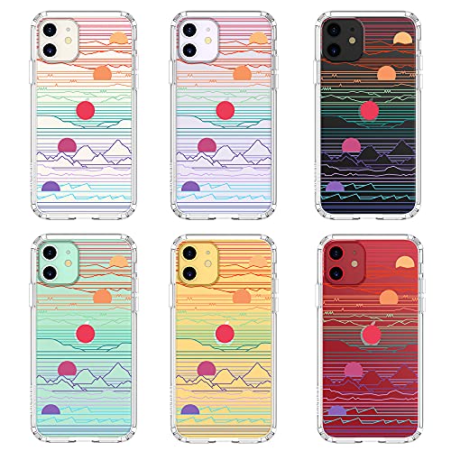 Mosnovo For Iphone 11 Case, Sunrise Sunset Hybrid Clear Design Shock Absorption Protective Bumper Soft Tpu Cover Case For Iphone 11 #TOP2