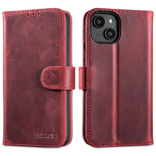 Housse iPhone 14 cuir portefeuille pour voyager l'esprit léger