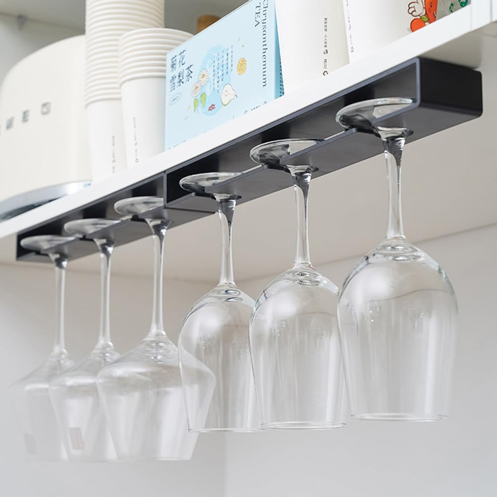 gläser aufbewahrung hängend TAIHE Weinglashalter, 2 Stück Hängende Glashalter, Gläserhalter zum Aufhängen, Weingläser Halter Unter Dem Schrank, Weinglashalter Kein Bohren Küche, Haushalt & Wohnen KURA Bett Color:Light Grey Haarspangenhalter DIY | MiniMenschlein.de