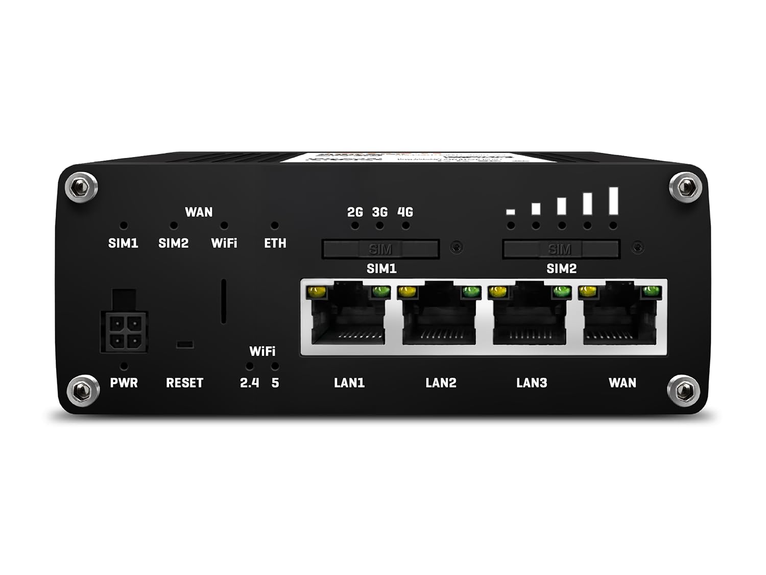 SELFSAT MWR 4540 Routeur Wi-FI 4G Cat 6 jusqu'à 300 Mbps avec antenne Shark 5G Blanc