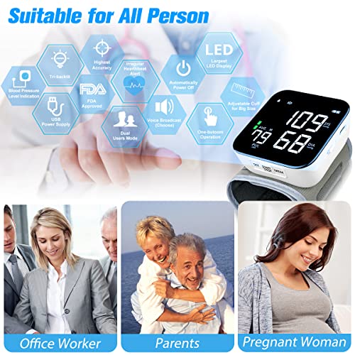 Healthing CK-W118 Wrist Blood Pressure Monitor thumb #5