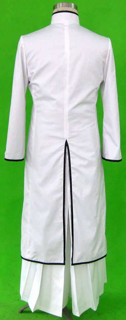 US size Anime Ulquiorra cifer kostium cosplay męski biały kimono garnitur (rozmiar M)