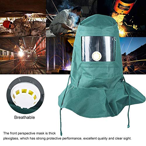 Elmetti Antipolvere, Cappuccio di Sabbiatura