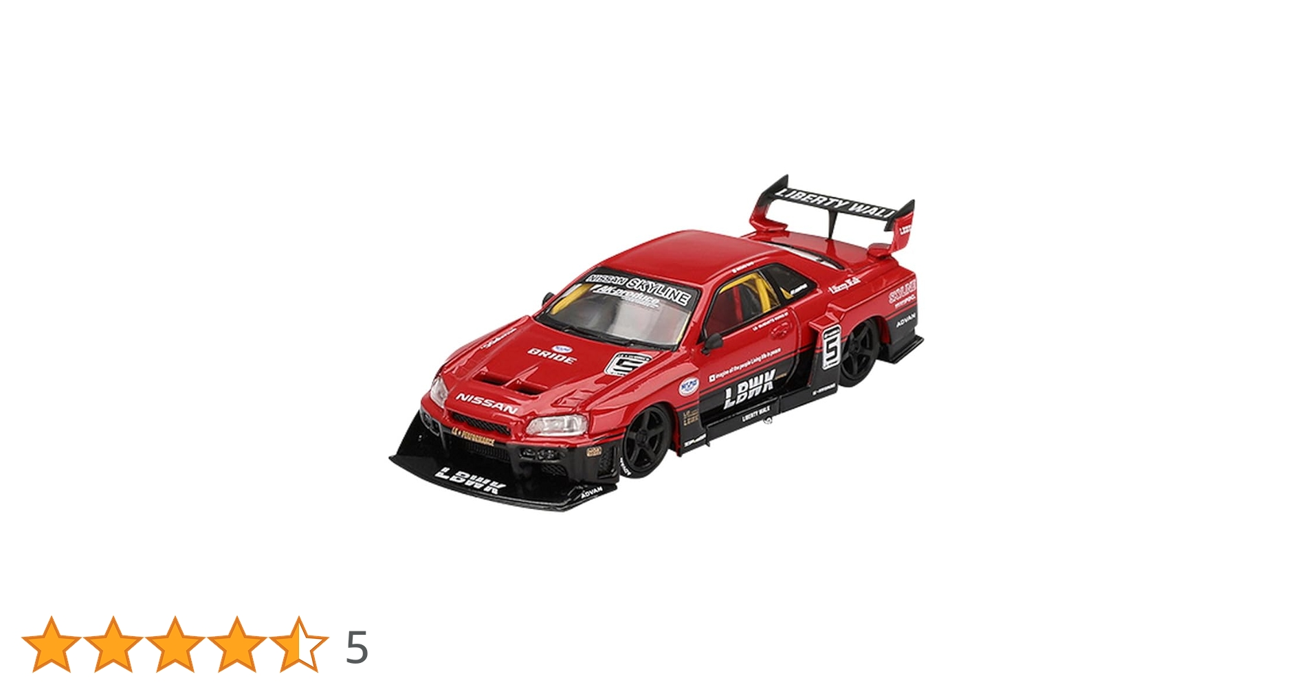 Amazon | MINI GT 1/64 Nissan LB-ER34 Super Silhouette スカイライン Amazon | MINI GT 1/64 Nissan LB-ER34 Super Silhouette スカイライン