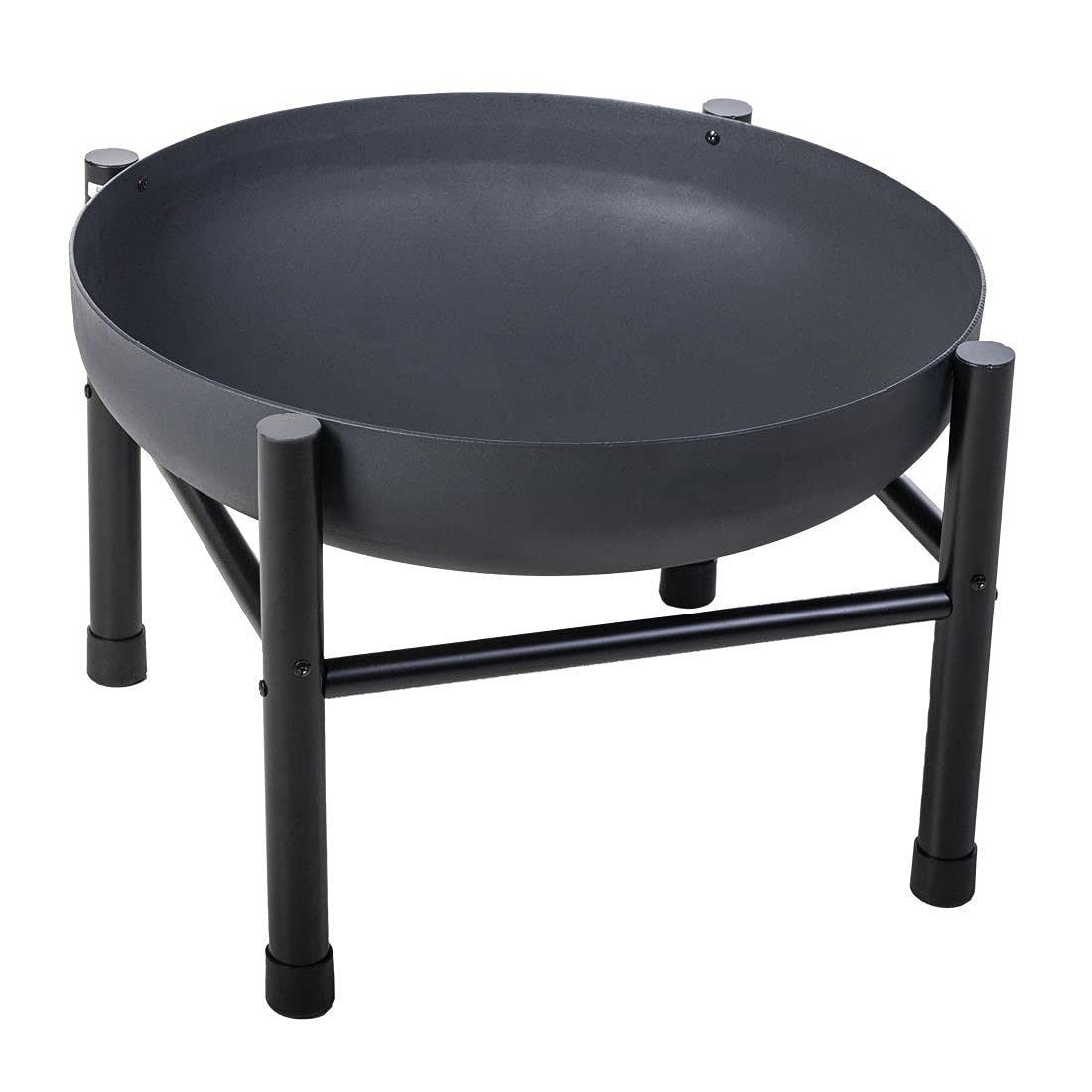 OUTLIV. Phönix Feuerschale, 60cm, Stahl/Eisen, Schwarz | Stahl und Eisen; 60cm; Schwarz; pflegeleicht, robust; für Garten und Terrasse