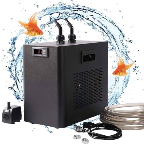 System zimnej kąpieli, agregat chłodzący do kąpieli lodowej o pojemności 500 L (132 gal) z kompresorem szybkiego chłodzenia do hydroponiki, organizmów wodnych i akwariów