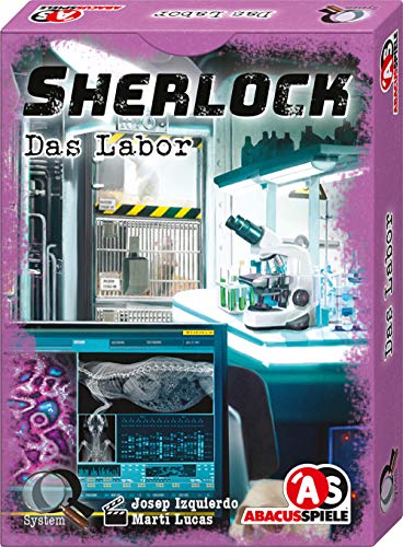 Preisvergleich Produktbild ABACUSSPIELE 48196 - Sherlock Das Labor, Kartenspiel