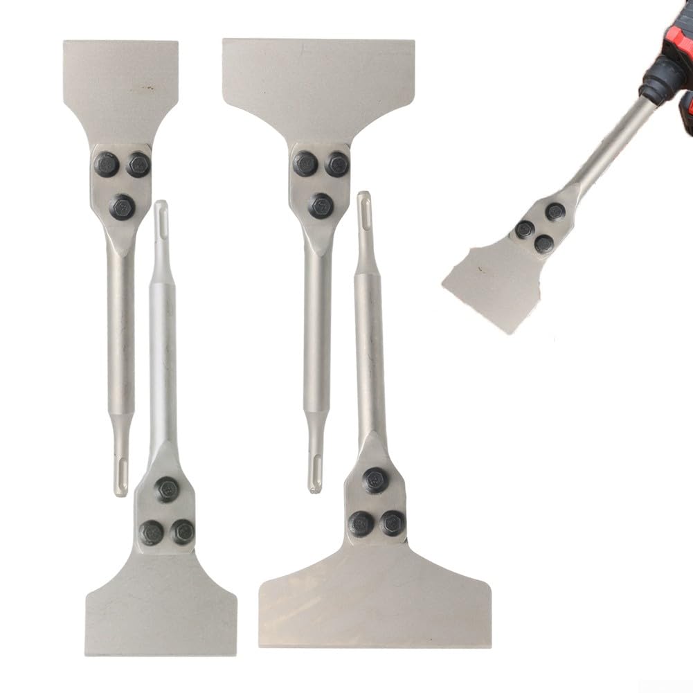 Scalpello Per Piastrelle SDS 300x100mm - Raschietto Professionale Per Rimozione Pavimenti E Pareti - Foto 3