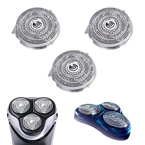 HQ9 Replacement Shaver Head Blades for Philips Norelco HQ9070 HQ9080 HQ8240/8260 8140XL 8150XL 8160XL 8170XL, 3-pcs
