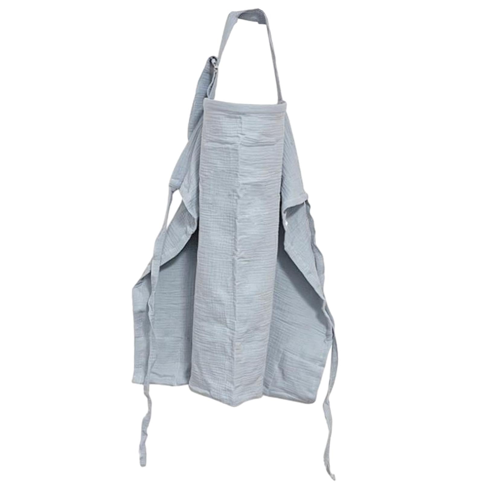 Nursing Scarf Breastfeeding Shawl Breast Feeding Covers Light Grey-image-15
