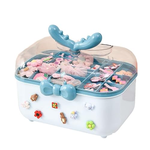 Emuia ���̎q �L�b�Y �w�A�A�N�Z�T���[���[�{�b�N�X 2�K���� ��e�� �����t�^�t���i�w�A�S�� �w�A�N���b�v ������ ������ �Ή��j�h�� �h�o �J���t�� ���킢�� �q�� ������� ���w�� ���w�� ���Ǝ� �M�t�g �v���[���g �a���� �N���X�}�X �q���̓�