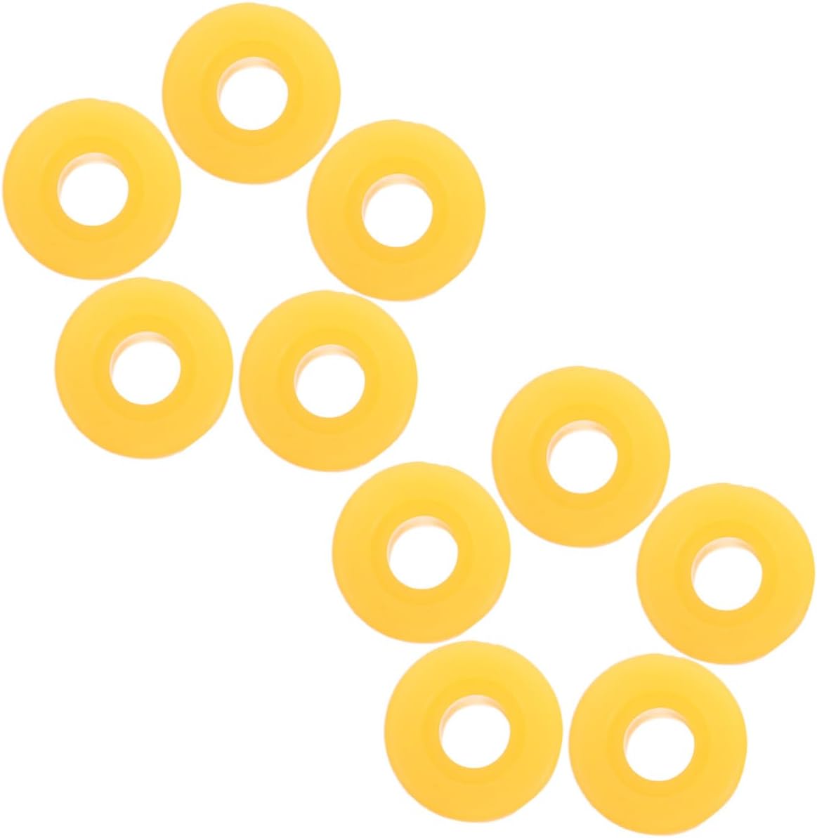 10pcs Car Shock Absorber Rubber Bushings Kit, Anti-vibration Lower Suspension Bushing Replacement for Auto and Truck Wheels