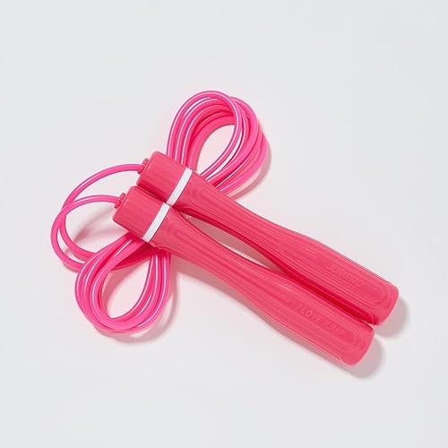 Miniatura 13 de KSY - Cuerda de saltar para niños (serie Crystal) – Cuerda de saltar de PVC duradera para niños de 6 a 12 años – ligera, ajustable y sin enredos