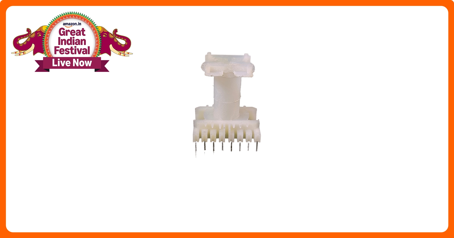 etd39/21 vertical ferrite core and bobbin without gap 2pcs