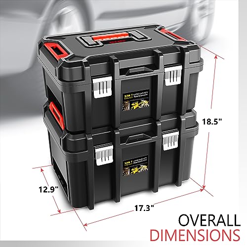 Almacenamiento, cajas herramientas con llantas Marca DNA MOTORING (2)