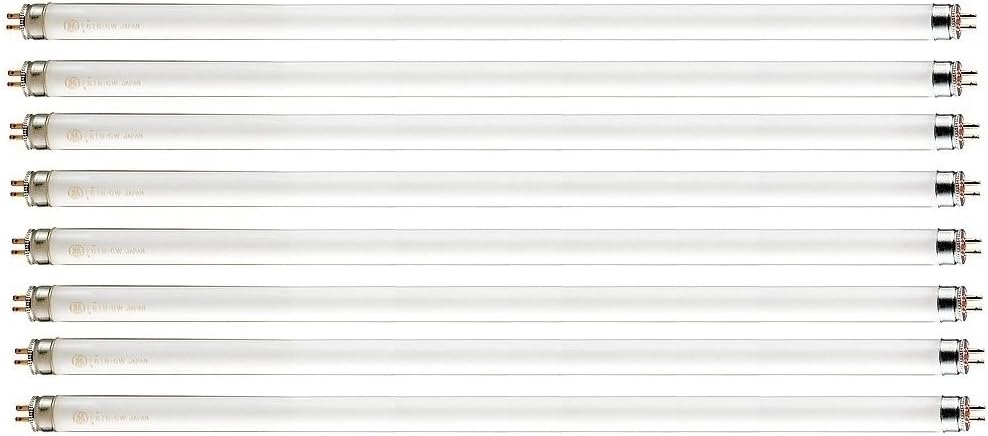 Sterl Lighting F39T5/865/HO Linear Fluorescent Light Bulb, 8 Pack 110/220V 39W 34 Inch 3100Lm, G5 Bi-Pin Base Daylight 6500K