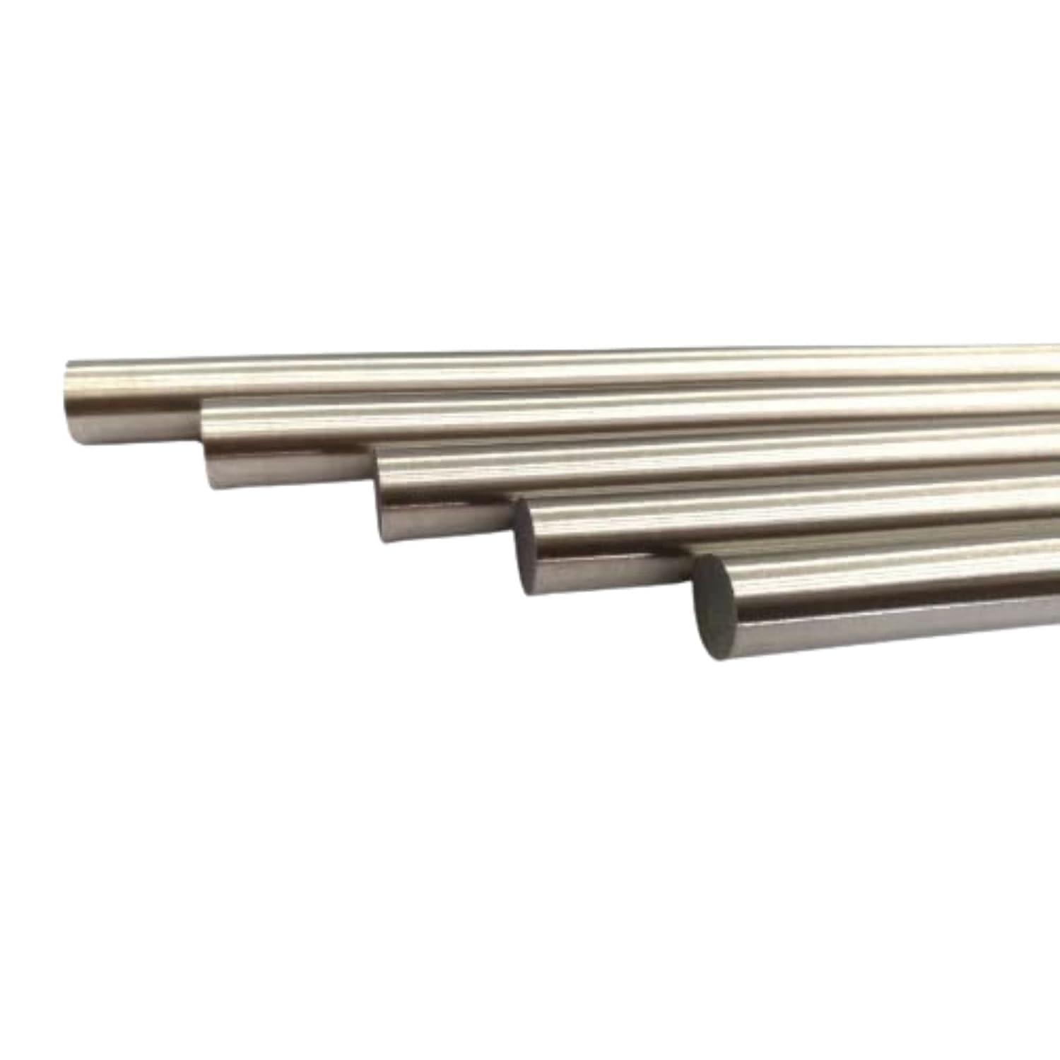 RISON-Titanium Asta in Titanio Grado 2, Materiale Rotondo [Ø 1mm – Ø 50mm ] Barra in Lega di Titanio, Asta Tonda ASTM B348 Titanium Bar 3.7035 Rod | 1 Pezzi