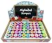 TINYMILLS 60 Pcs Alphabet Assorted Stampers for Kids Birthday Gift Educational Gift Rewards Learning Toys