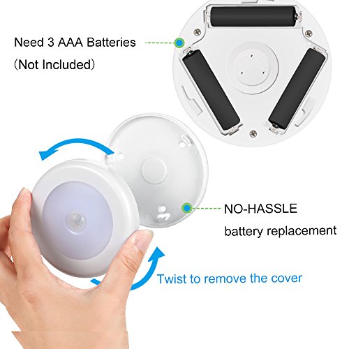 AMIR-Motion-Sensor-Light-Cordless-Battery-Powered-LED-Night-Light-Stick-Anywhere-Closet-Lights-Stair-Lights-Safe-Lights-for-Hallway-Bathroom-Bedroom-Kitchen-etc-Warm-White-Pack-of-3