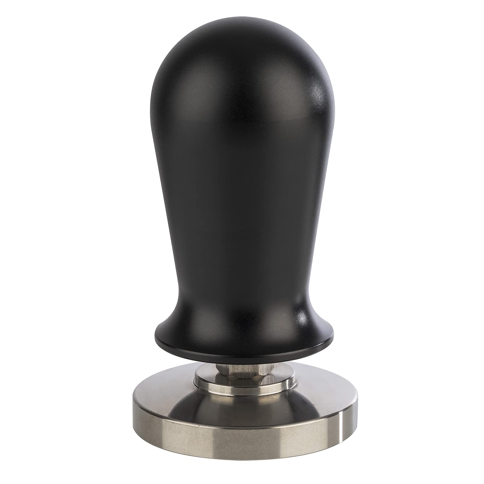 Buddy´s Bar - Barista Edition, premium tamper, koffiecompressor 51 mm basis, H: 9 cm, roestvrij staal, espressostempel voor 51 mm zeefdrager, koffiestamper met siliconenmat, houten handvat Buddy´s Bar - Barista Edition, premium tamper, koffiecompressor 51 mm basis, H: 9 cm, roestvrij staal, espressostempel voor 51 mm zeefdrager, koffiestamper met siliconenmat, houten handvat