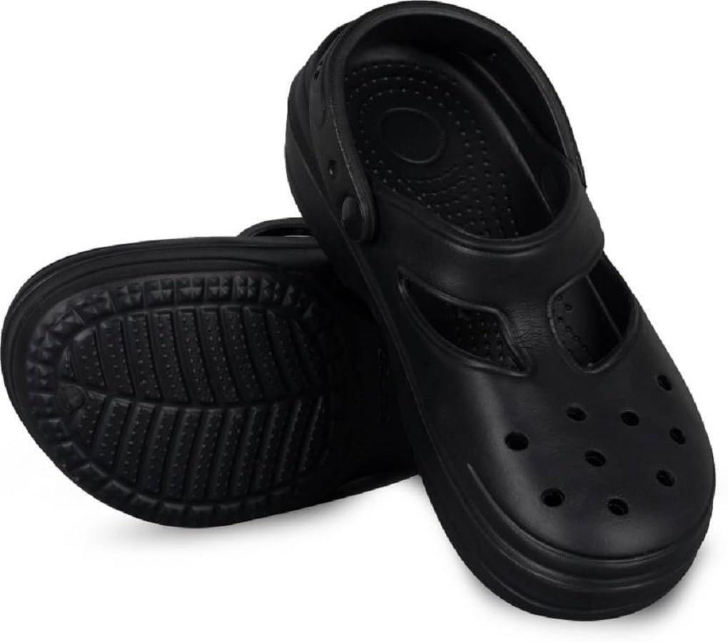 Clogs: The Perfect Blend of Style and Comfort for Women & Girls Sandals : Fashion Meets Comfort for Women & Girls (Black, UK Footwear Size System, Adult, Women, Numeric, Medium, 3)-image-28