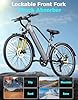 Jasion YC1 ST Electric Bike for Adults, 750W Peak Motor, 23 MPH Top Speed, 26" Adult Ebike Up to 40 Miles, 360WH Removable Battery, Fast Electric Bicycle for Commuting, 7 Speeds & Front Suspension #2