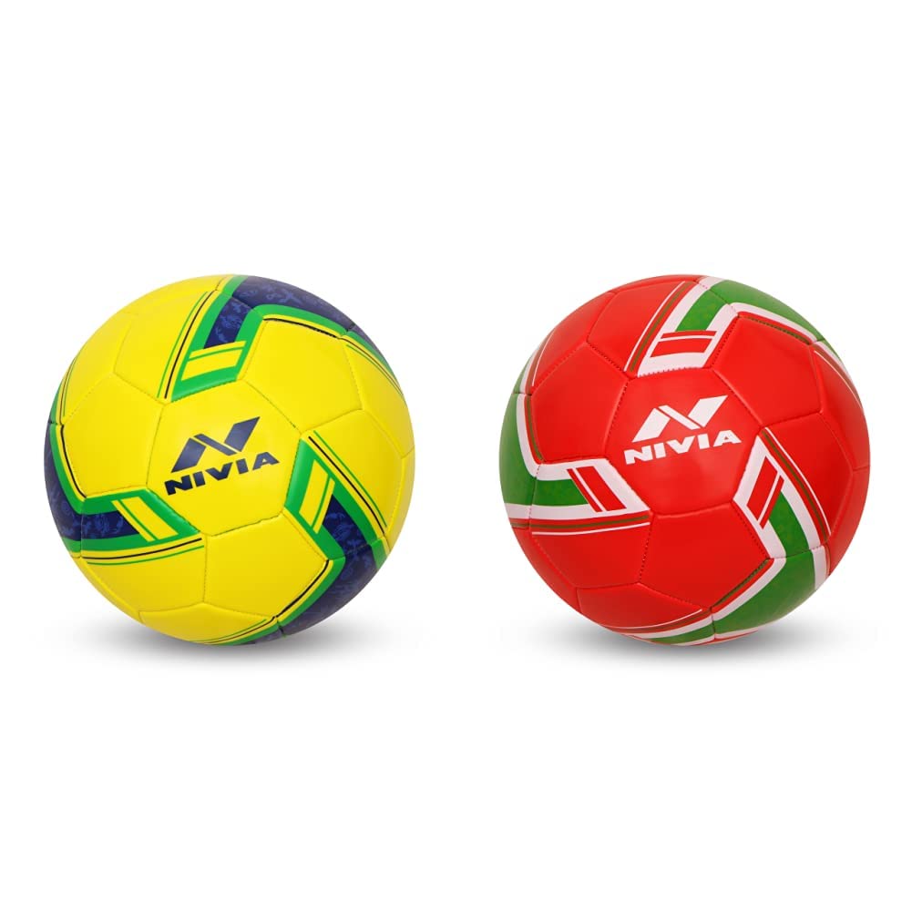 Nivia 1019 Brazil Football, Youth Size 5 (Yellow) 1019 Portugal Football, Youth Size 5 (Red/Green) Combo (B08615ZPSP) Amazon Price History, Amazon Price Tracker