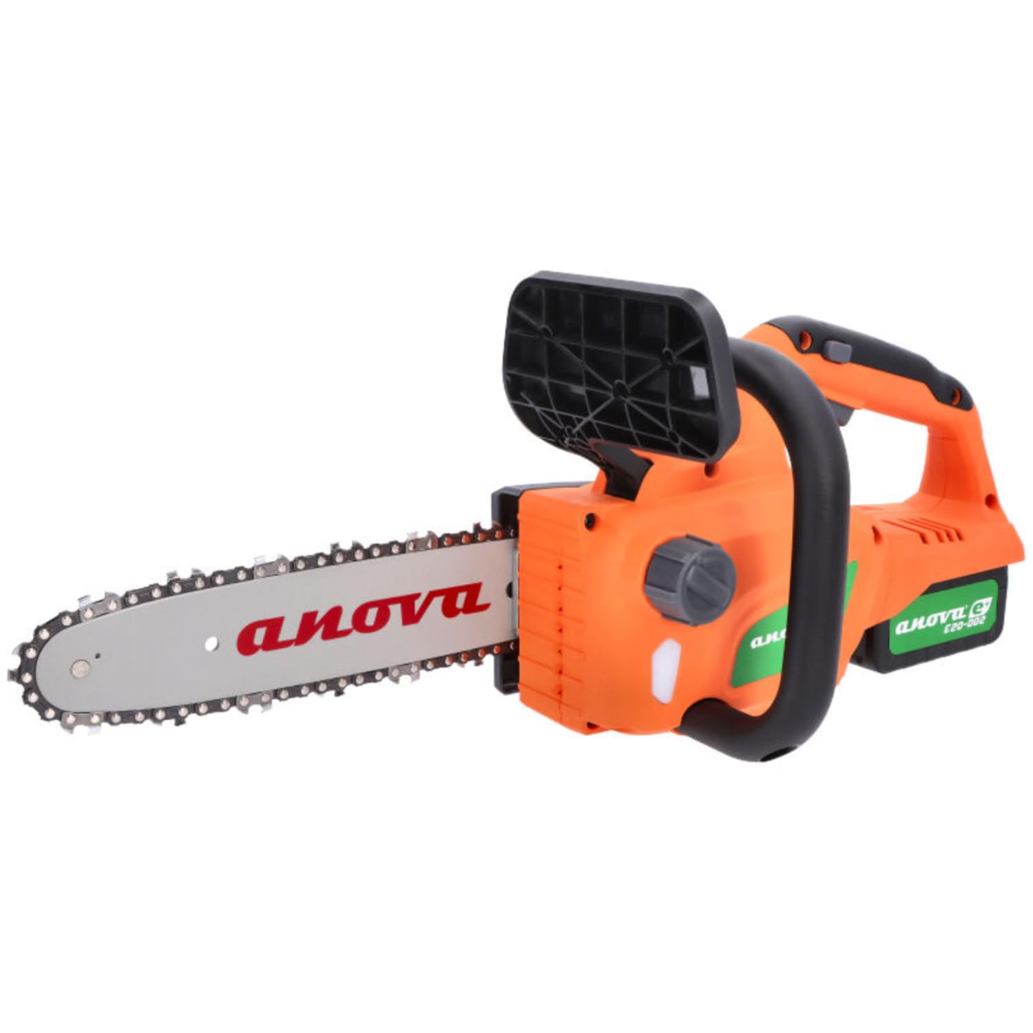 anova - Motosierra Batería E+ 20V | Potencia 700 W | Espada 10" | Velocidad Cadena 8 m/s | Tanque Aceite 120 ml | para Tala, Poda y Corte de Madera en Jardín y Trabajos Forestales | Diseño Robusto