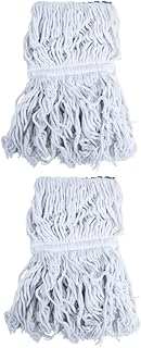 DOITOOL 2pcs Replaceable mop Head Microfiber mop Wood Floor Cleaner mop Heavy Duty mop Cotton mop Head mop Accessories mop Heads mop Cloth Replacement Cleaning mop Cloth Cleaning Supply